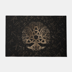 Tapete Árvore de vida com o Triquetra no teste padrão d
