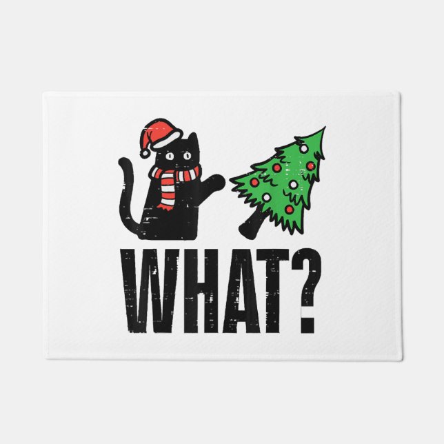 Tapete Árvore Natal Dançando Xmas Engraçado (Frente)