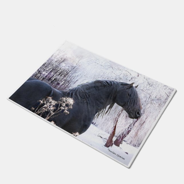 Tapete "Árvores de Raphael e Snowy" (Inclinado)