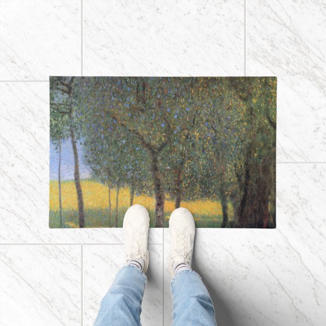 Tapete Árvores frutas, Gustav Klimt (Interior)