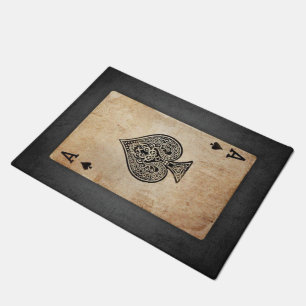 Tapete Ás de espadas travesseiro decorativo
