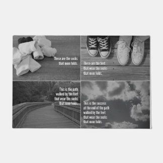 Tapete As meias que a mamã dobra - esteira da lavandaria