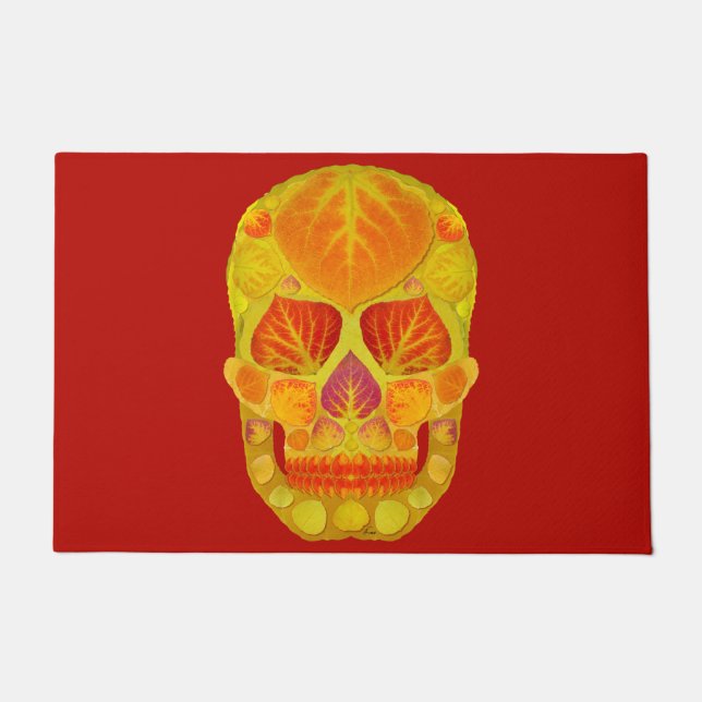 Tapete Aspen Folha Crânio 13 (Frente)