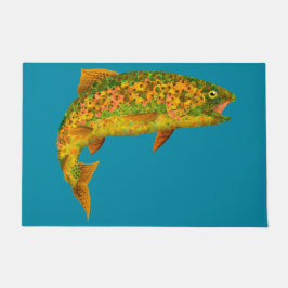 Tapete Aspen Leaf Rainbow Trout 2