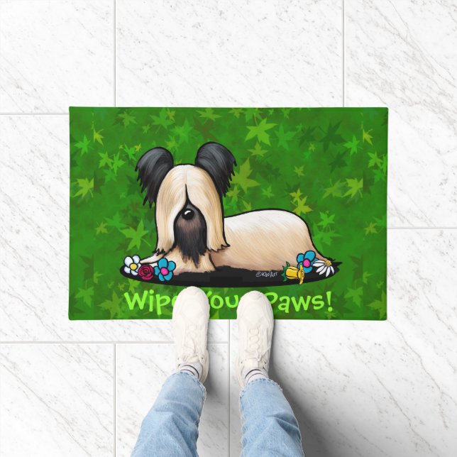 Tapete Assistente do Jardim Skye Terrier Doormat (Interior)