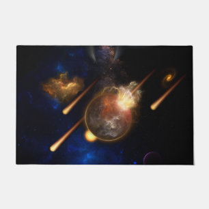 Tapete Asteroide Apocalypse Fractal Art Spacescape