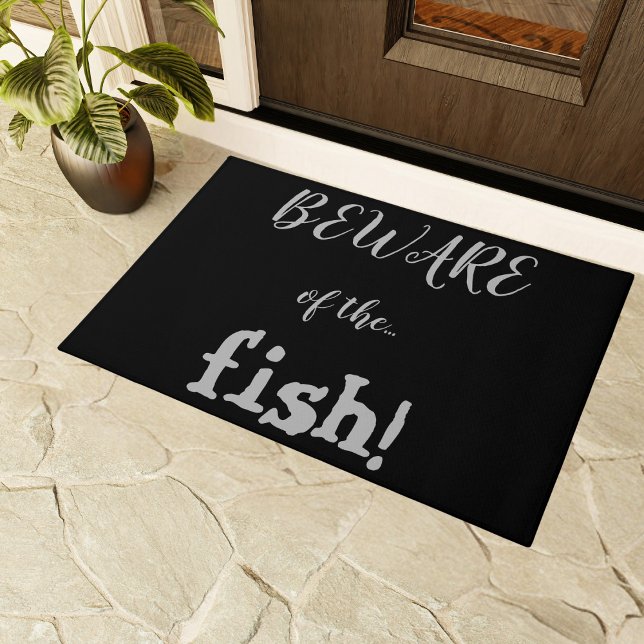 Tapete Atenção Engraçada ao Aviso Incomum do Peixe (Criador carregado)