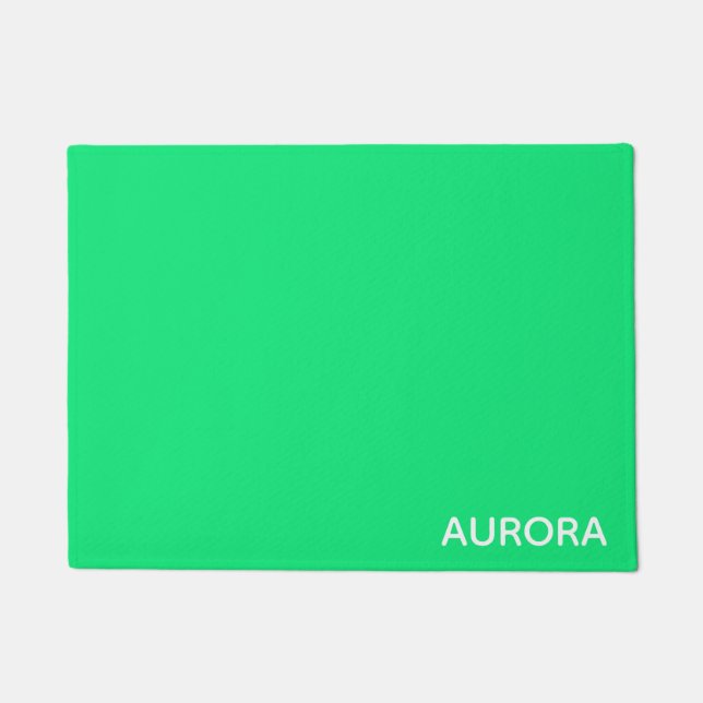 Tapete Aurora green color name (Frente)
