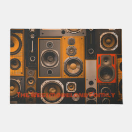 Tapete Auto-falantes Estéreo Retroativos