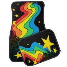 Arcos-íris e estrelas