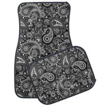 Conjunto de Tapetes de Carro com Padrão Pailey Pre