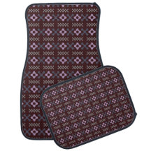 Conjunto de tapetes para carro com padrão de metab