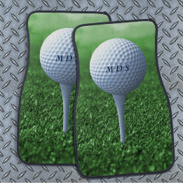 Tapete Automotivo Enxergar Mates De Piso De Carro Verde De Golfe