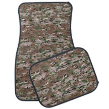 Floresta de Neve Derretendo Camuflagem Verde Marro