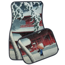 Neve Noturna no Rio Edo Hasui Kawase Japonês