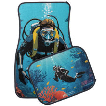 Nome personalizado Scuba Diver