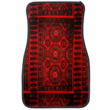 Olho antigo do tapete oriental