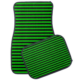 Tapete Automotivo Padrão Verde Black Stripes Invisível