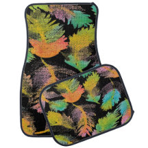 Penas de abstrato pintadas