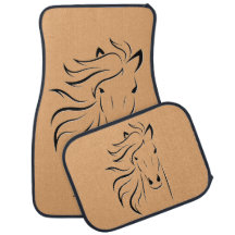 Personalize o belo cavalo com o mano glamouroso
