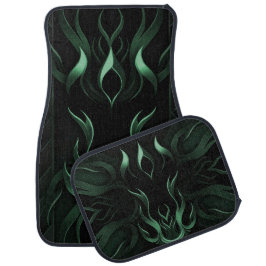 Tapete Automotivo Preto, tribal, fogo, chama, design, esporte, corri