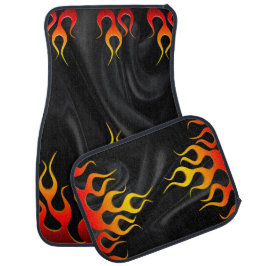 Tapete Automotivo Race Flame, carro, tapetes, estilo carpete, fogo