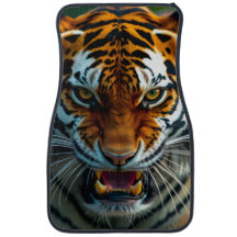 Snarling Angry Tiger