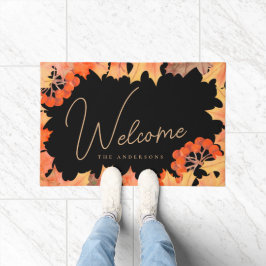 Tapete Autumn Botanic Mapaves e Berries Personalizados