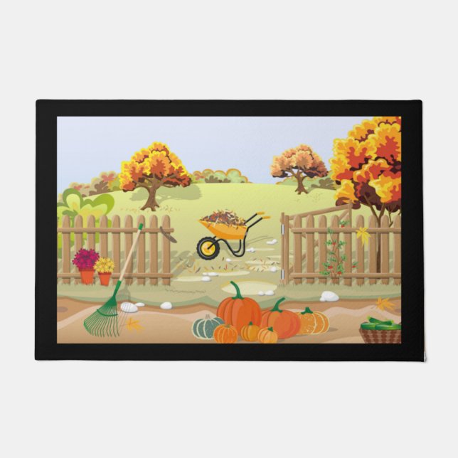 Tapete Autumn Farmhouse Autumn Port Mat (Frente)
