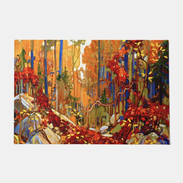 Tapete Autumn Garland, famosa pintura, (Frente)