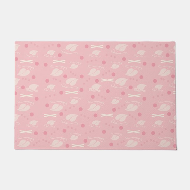 Tapete Autumn Leaves Pink Vanilla (Frente)