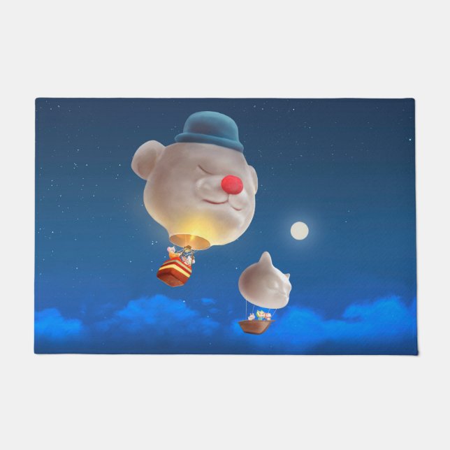 Tapete Aventura do Balão do Night Sky (Frente)