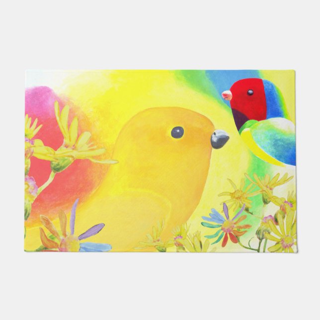 Tapete Aves Fantásticas (Frente)