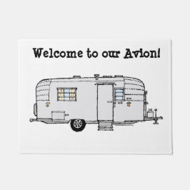 Tapete Avion Doormat - Pronto para personalizar!