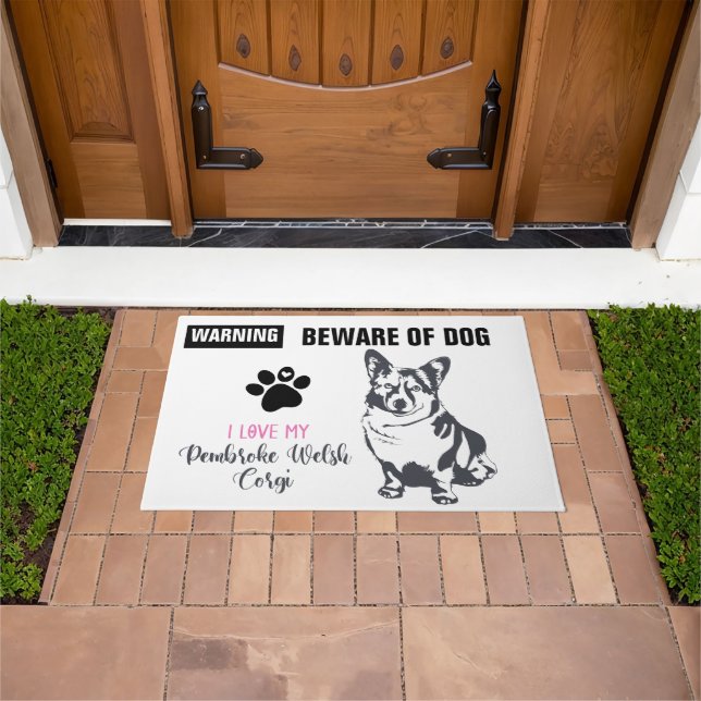 Tapete Aviso - 24" x porta de 36" (Ar livre)