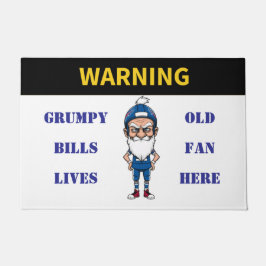 Tapete Aviso: Ventilador de Contas Velho e Engraçado Vive