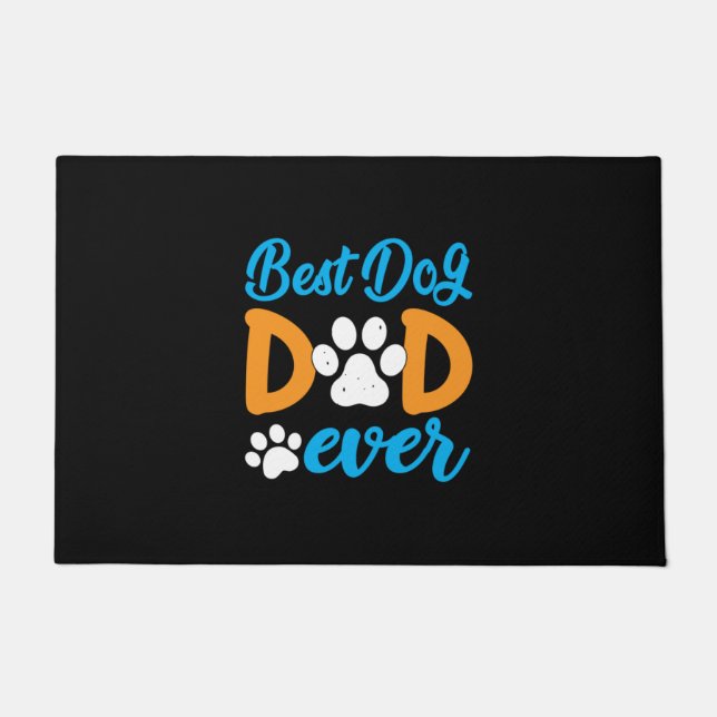 Tapete Avô Gift | Melhor Pai De Cães Nunca (Frente)