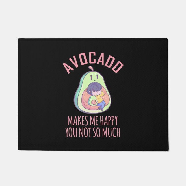Tapete Avocado Me Faz Feliz (Frente)