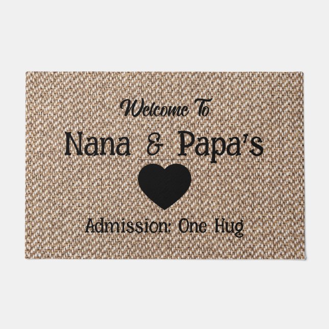 Tapete Avós Doormat (Frente)