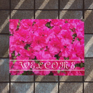 Tapete Azalea Blooms Floral de Boas-vindas Rosa