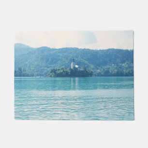 Tapete Azul Slovenia da montanha do lago photography da