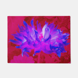 Tapete Azul violeta assombroso e Cactus rosa-quente Dahli