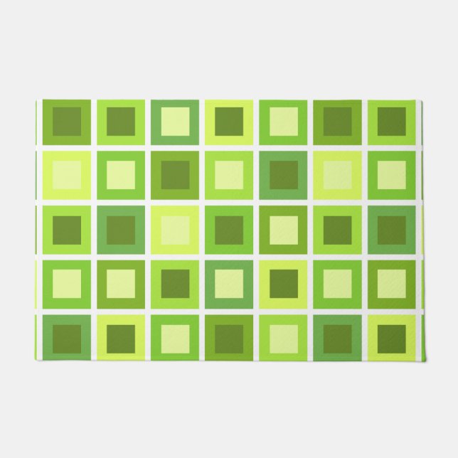 Tapete Azulejos Retroativos da década de 1950 - Padrão Ve (Frente)