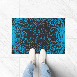 Tapete Azure Yarn Door Mat