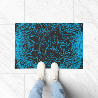 Tapete Azure Yarn Door Mat