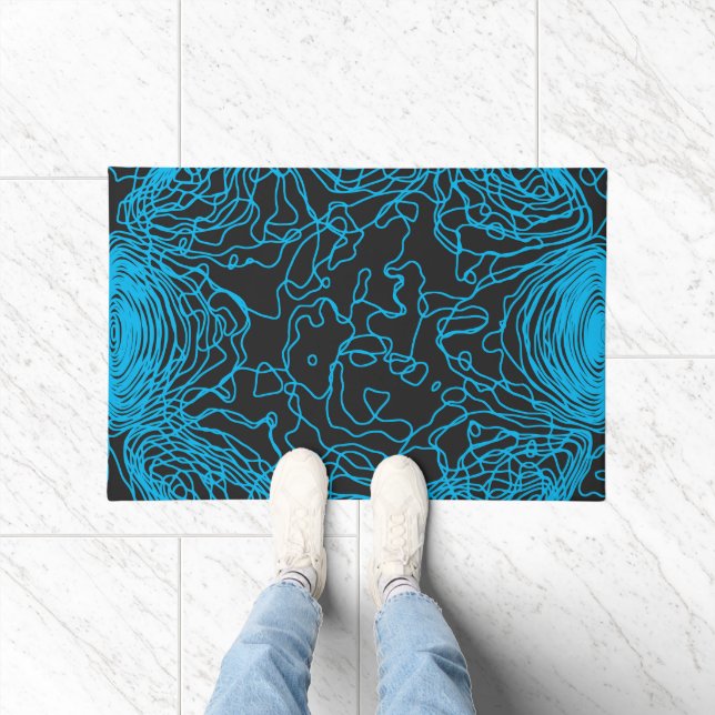 Tapete Azure Yarn Door Mat (Interior)