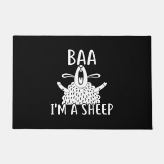 Tapete Baa I'm A Sheep | Proprietário de ovinos presente