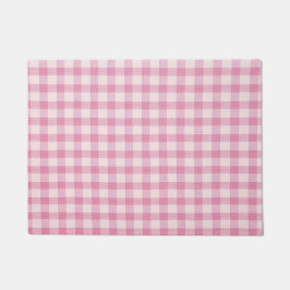 Tapete Baby Pink Gingham Pattern