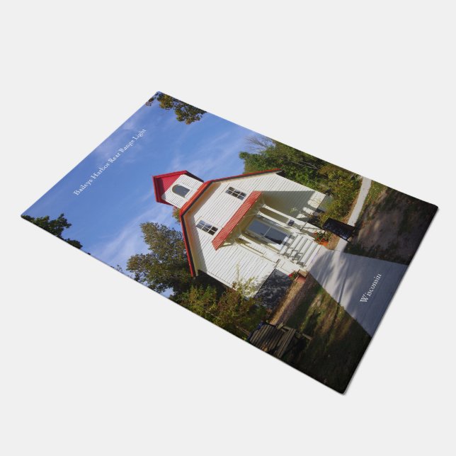 Tapete Baileys Harbor Rear Range Light door mat (Inclinado)