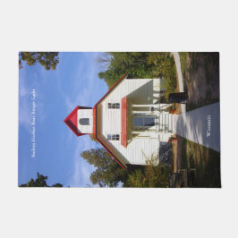 Tapete Baileys Harbor Rear Range Light door mat